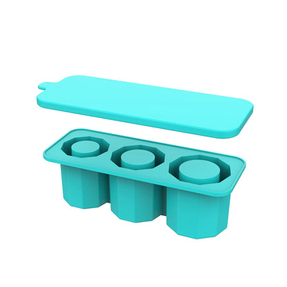 Ice Cube Tray for Stanley 30-40 Oz Tumbler Cup Silicone Ice Mold Maker with Lid
