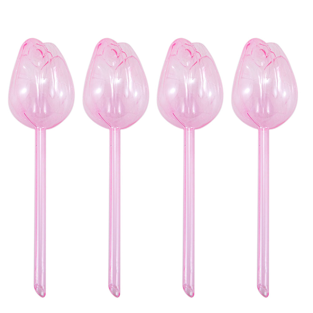 4Pcs Tulip Model Plant Watering Globes for Flower Automatic Watering