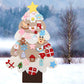 DIY Felt Christmas Tree With Light Reusable Wall Hanging Ornaments