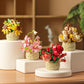 8PCS Flower Building Blocks Set Mini Potted Plants and Succulents Toys
