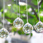 10Pcs Clear Crystal Pendants Crystal Glass Chandelier Prism for Curtain Lamp Garden