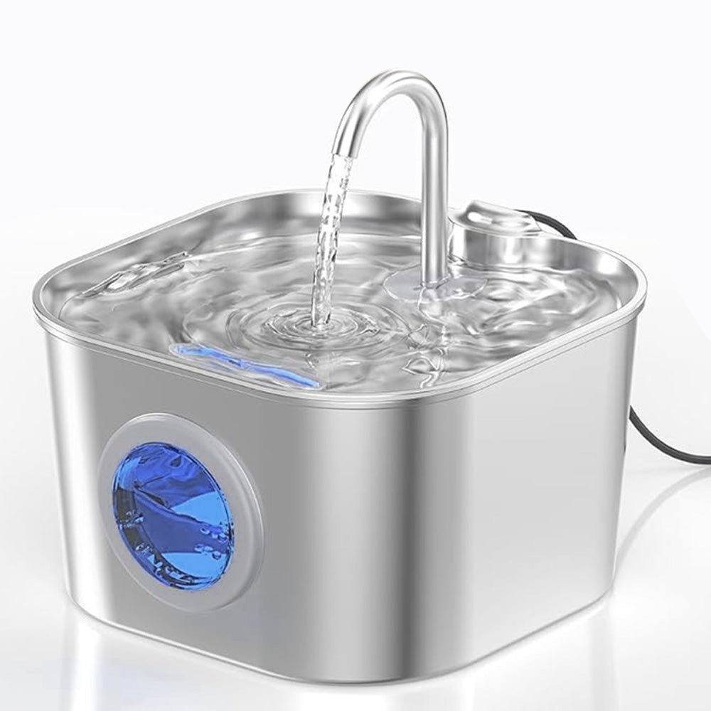 Electronic Automatic Pet Water Fountain USB 2.2L for Cats and Small Animals