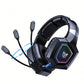 2.4GHz Wireless Gaming Headset Mic Headphone Stereo Surround Microphone for PC