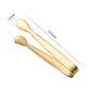 6PCS Ice Tongs Mini Sugar Tongs Stainless Steel Kitchen Utensils Set