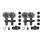2 Pairs Lavalier Wireless Microphone-Lighting