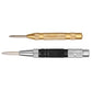 Automatic Center Punch Set Spring Loaded for Metal Wood Hole Marking