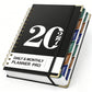 2027 A5 Hardcover Weekly Planner Calendar Notebook January to December