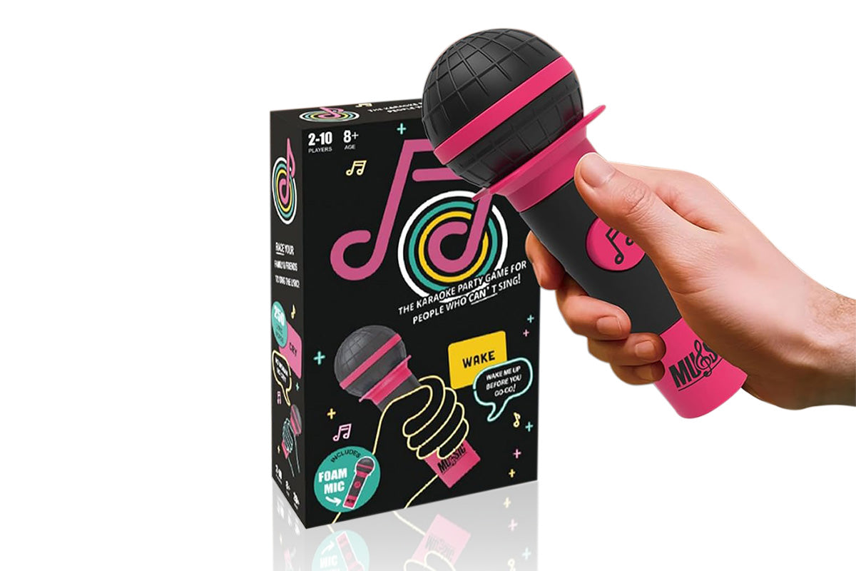 Microphone Karaoke Party Game Card Set for Family Board Game