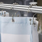 12Pcs Shower Curtain Hooks Rings Double Glide Shower Hooks Rings