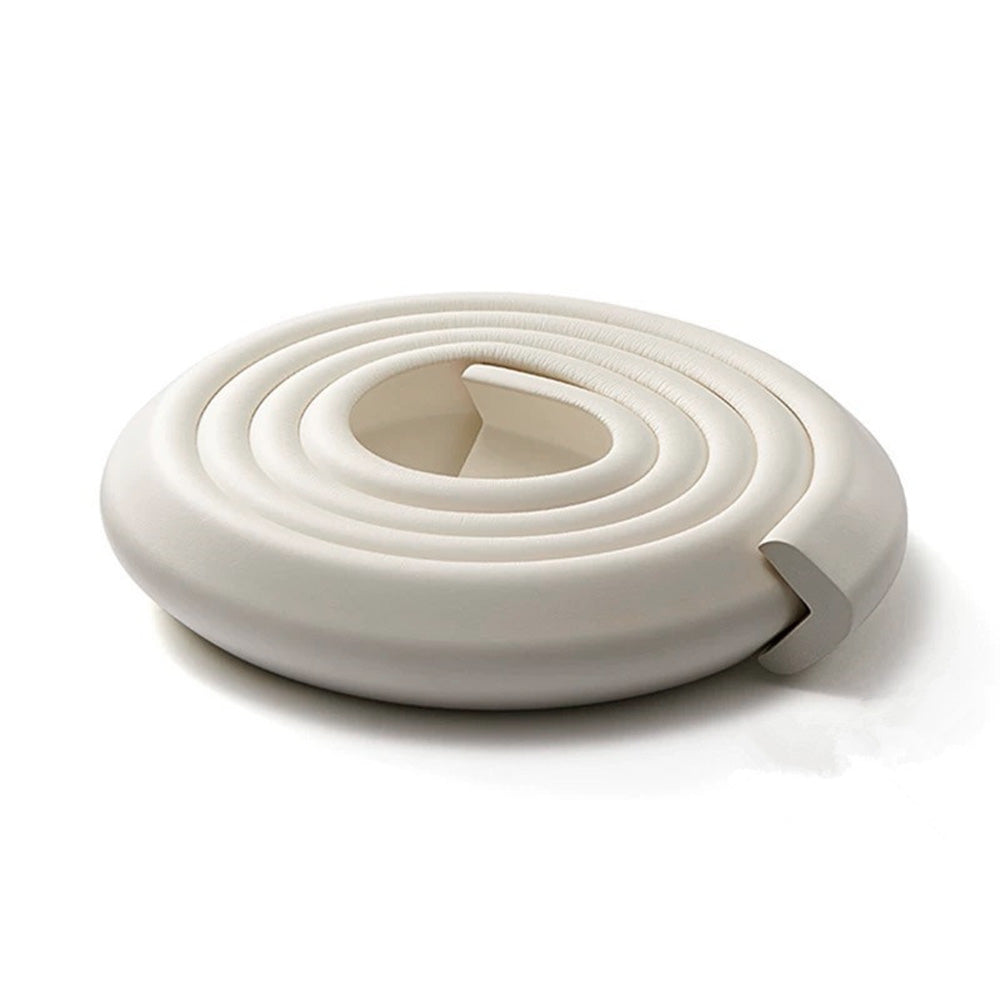2 Pack 2m Self Adhesive L Shaped NBR Foam Table Edge Guards