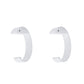 2Pcs C Shape Purse Hook for Table Handbag Hanger for Desk