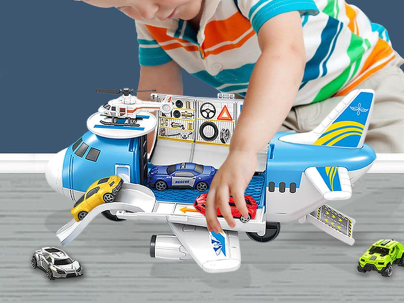 Detachable Airplane Toys with Cars