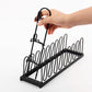 2 Pack Metal Hat Organizer Racks for 8 Caps and 3 Glasses Each