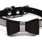 Dazzling Embellishments Dog Leashes and Collars with Bow Knot for Small Dogs Puppy