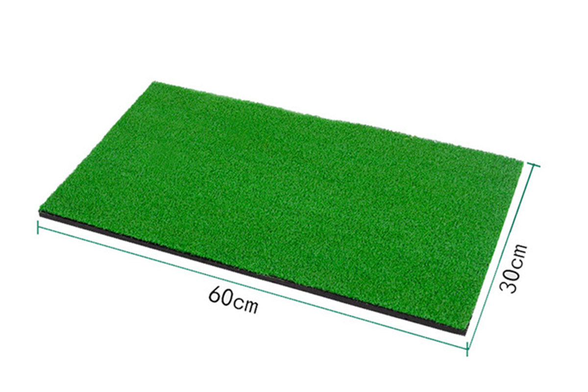 Golf Hitting Mat Portable Driving Range Practice Training Aid 60x30cm