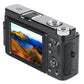 4K Digital Camera 180 Degree Flip Screen 16X Zoom 48MP Autofocus for Outdoor Photography