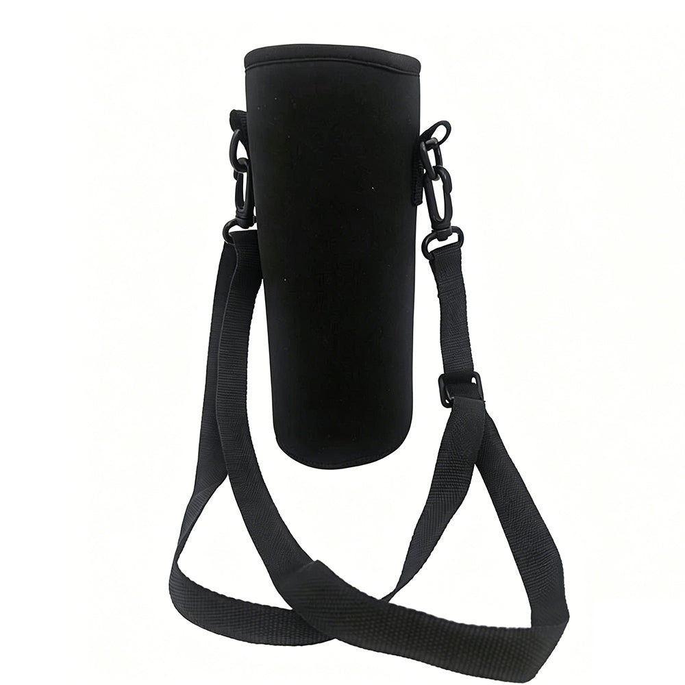 Water Bottle Carrier Bag With Adjustable Strap For Hiking Travelling