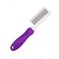 2Pcs Detangling Pet Comb with Long and Short Stainless Steel Teeth
