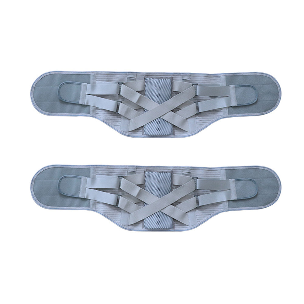 2Pcs Back Support Belt Back Brace for Lower Back Pain Relief