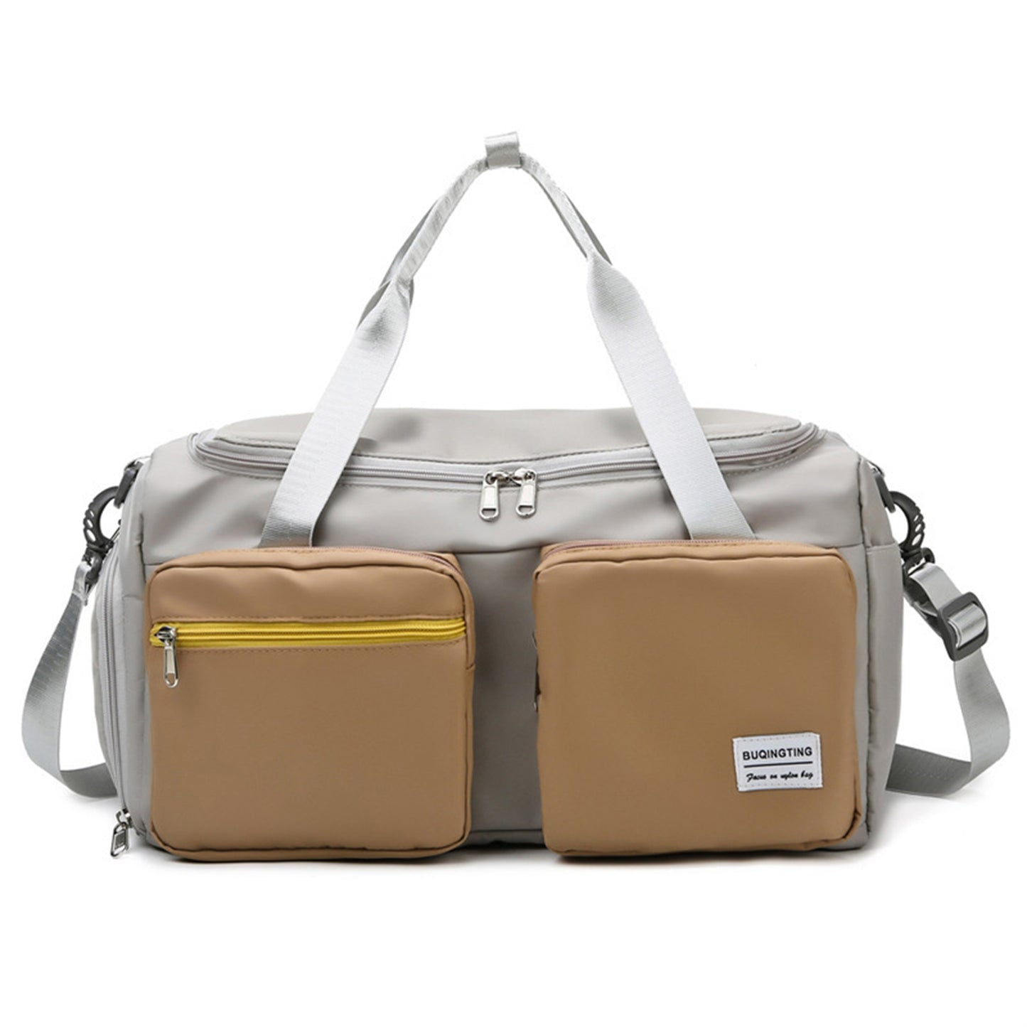 Sports Fitness Gym Bag with Shoes Compartment Duffle Bags