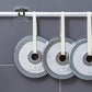 10 Pcs No Drill Curtain Rod Holder Self Adhesive Hook for Smooth Surface