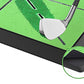 3Pcs Replaceable Golf Hitting Mat Golf Practice Mat with Instant Swing Path Feedback