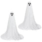2Pcs Halloween Decoration Spooky Ghost Ornament with String Light