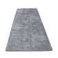 Non Slip Shaggy Bath Mat Ultra Soft Thick Fluffy Pile Non Slip Bath Rug-Grey