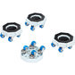 Universal Furniture Mover Wheel Set with Sliding Base & Lifting Rod