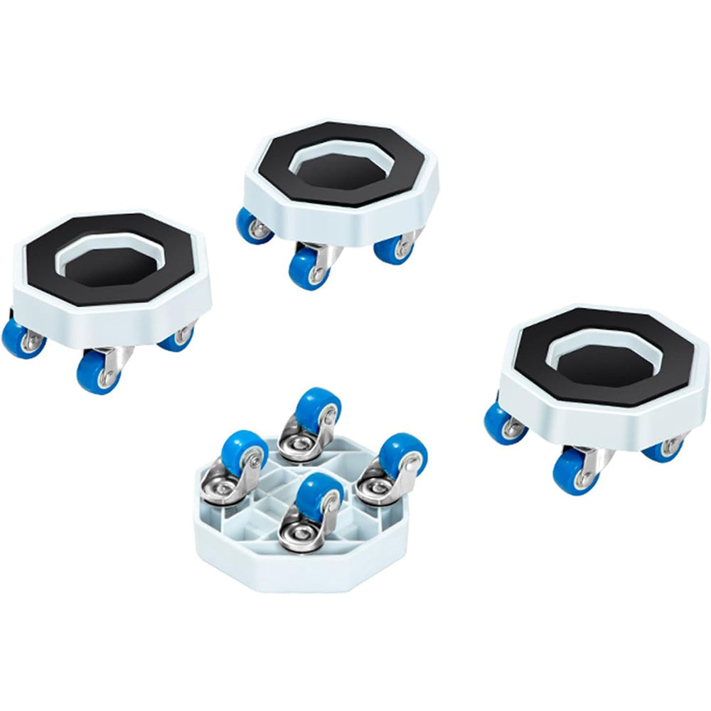 Universal Furniture Mover Wheel Set with Sliding Base & Lifting Rod