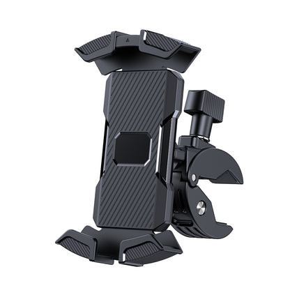 Mobile Phone Mount Holder with Crab Clamp for Motorcycle Bicycle
