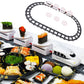 Conveyor Belt Rotating Sushi Toy Electric Revolving Sushi Train Set