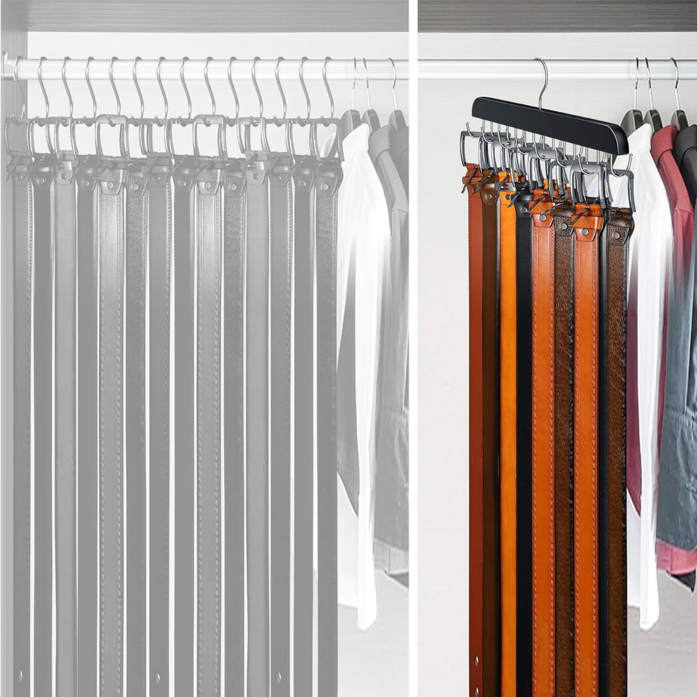 14-Hook Bra Belt Tie Storage Rack