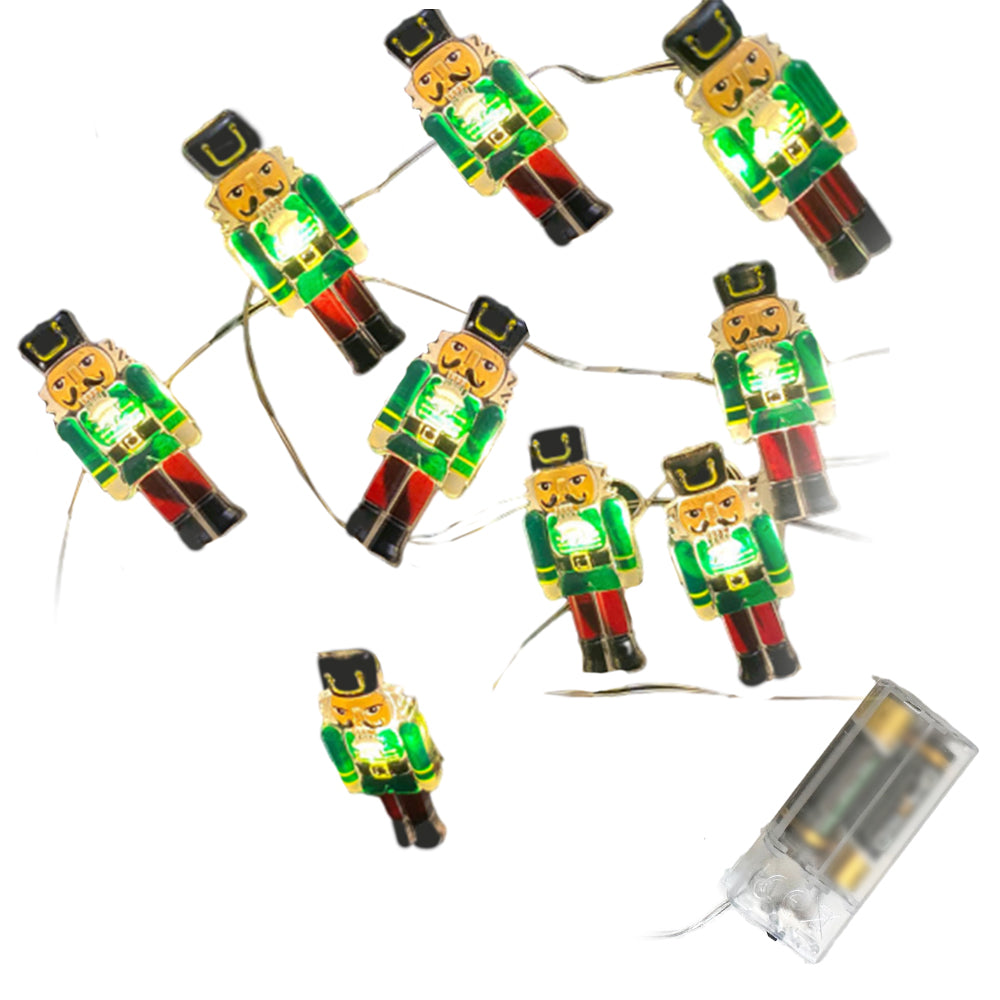 2M 20LEDs Walnut Soldier Copper Wire String Lights