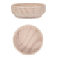 8 Piece Plastic Furniture Leg Cups with Felt Pads for Tables and Chairs