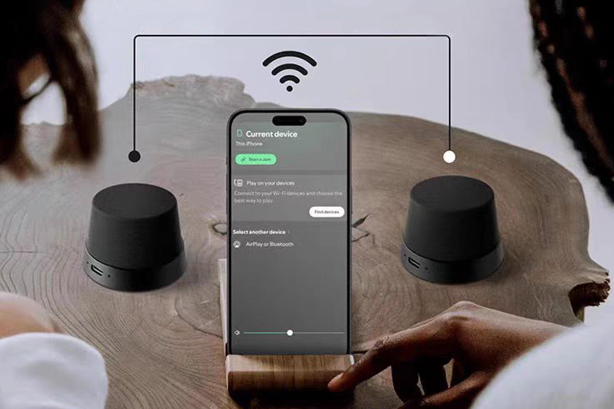 2-in-1 Portable Bluetooth Speaker and Phone Stand for Birthday Christmas Gift