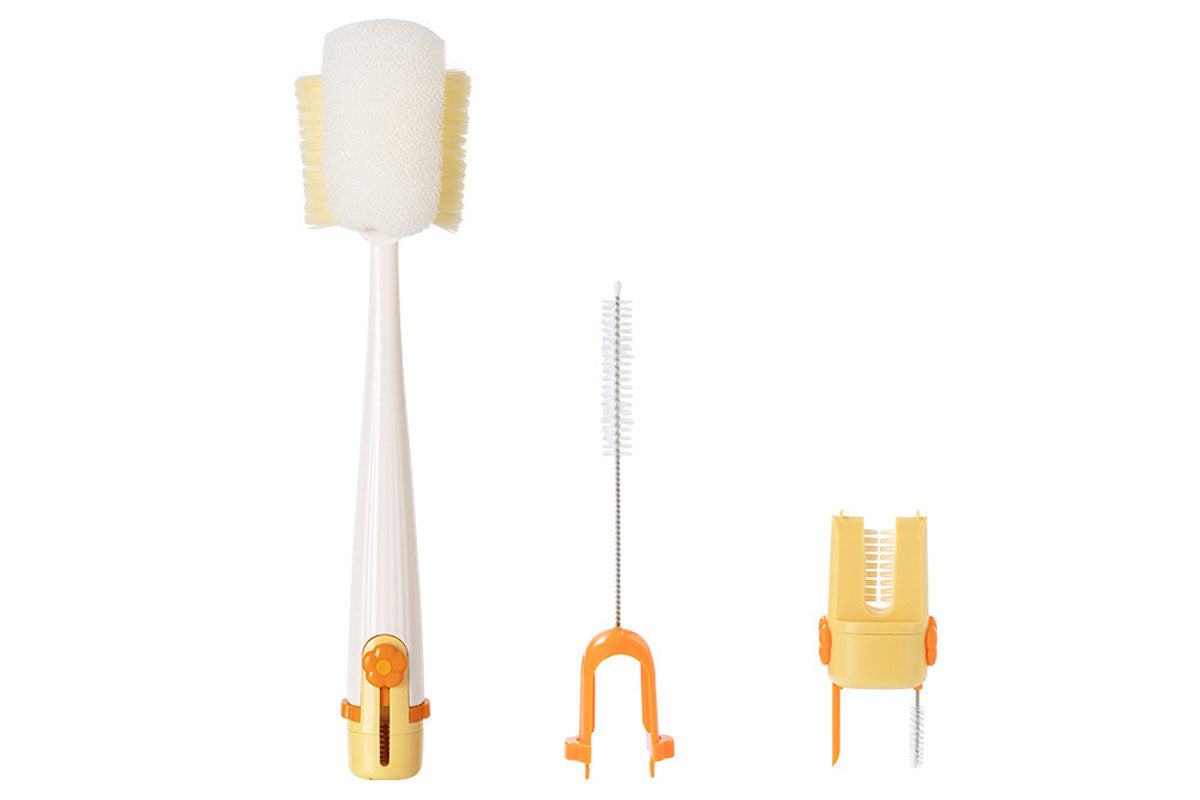 5-in-1 Multifunctional Cup Brush Water Bottle Cleaner for Thermos Mugs Bottles