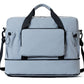 Expandable Travel Duffel Bag Gym Bag with Wet Dry Compartment