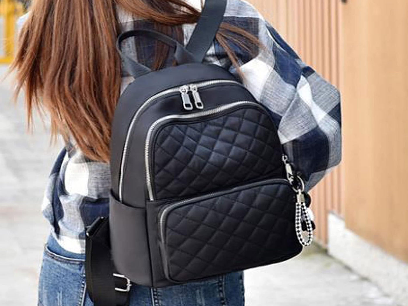 Women's Oxford Cloth Travel Backpack