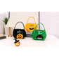 5 PCS Plush Cartoon Pumpkin Bags for Halloween Candy Toys and Gifts