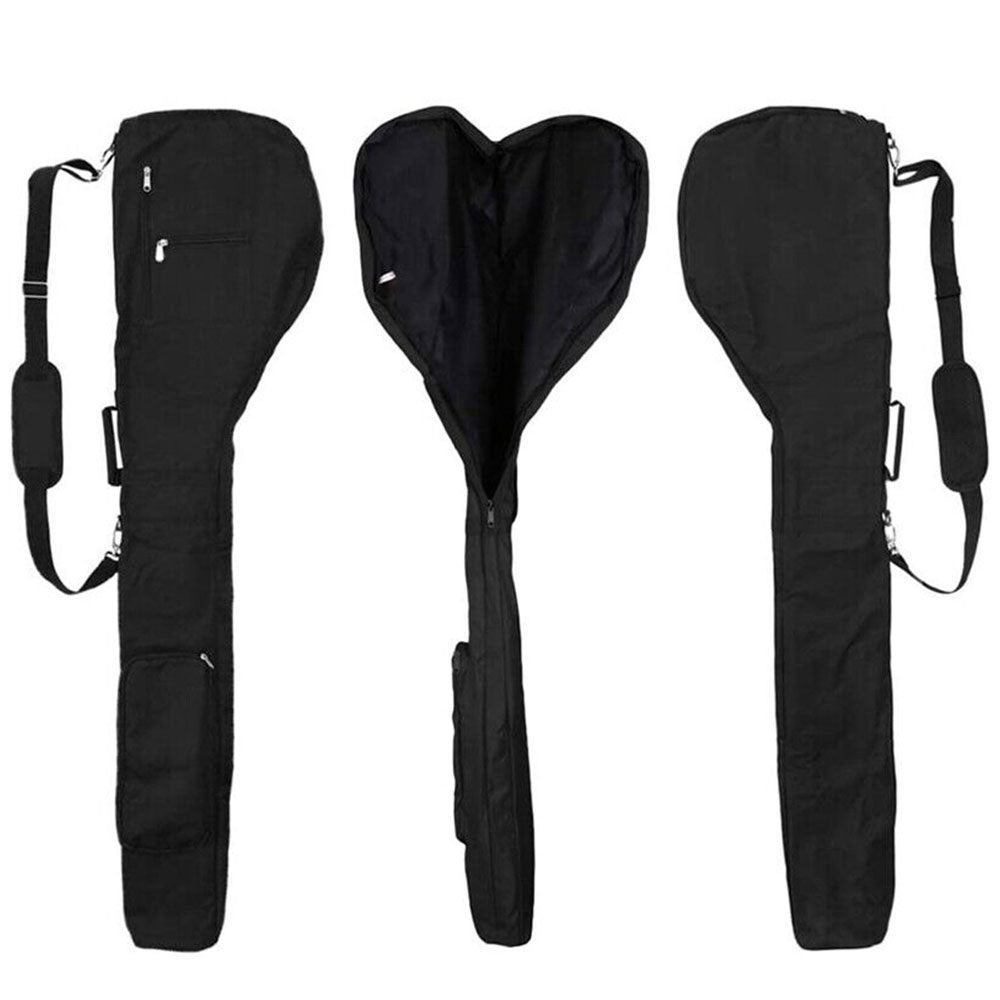 126x32CM Portable Golf Carry Bag Nylon Foldable Golf Club Carry Bag
