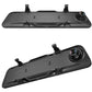 12-inch 4K Streaming Rearview Mirror Dash Cam with Dual Lens & Night Vision
