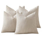 2X2 Pack Chenille Knit Throw Pillow Covers for Couch Bed