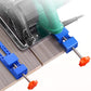 2 Pack Adjustable Cutting Machine Base Fence Precision