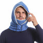 2Pcs Thick Fleece Windproof Hooded Neck Warmer Winter Balaclava for Men