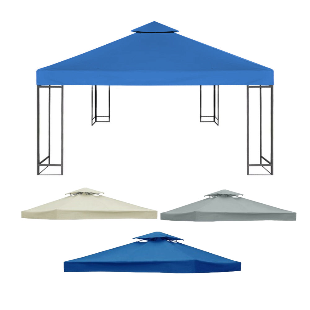 Gazebo Replacement Canopy Top Cover-Dual Layer