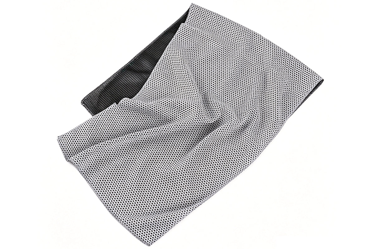 4pcs 100x30cm Reusable Cooling Towels with Storage Bag Carabiner