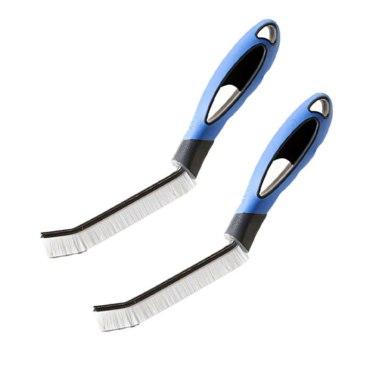 2Pcs Hard Bristle Recess Crevice Cleaning Brush for Car Kitchen