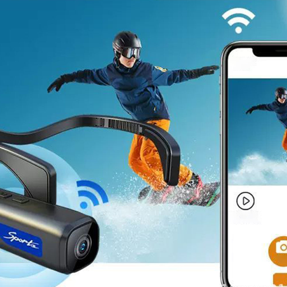 Head Mounted Camera Camcorder for Outdoor Sports Multi-functional