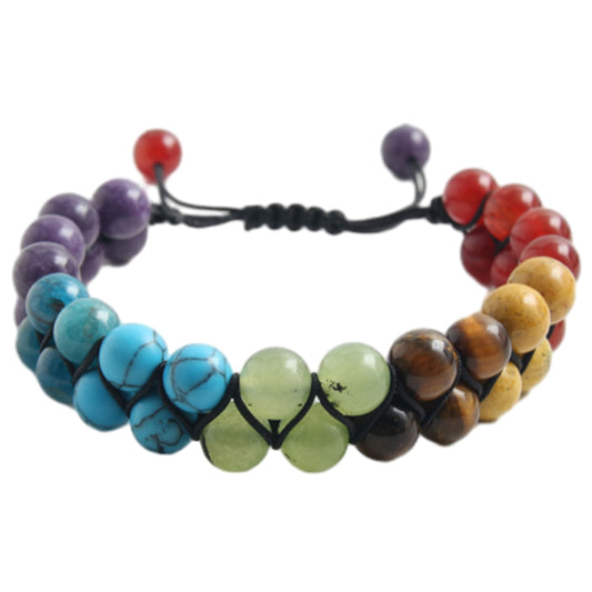 Chakra Healing Yoga Bead Bracelet